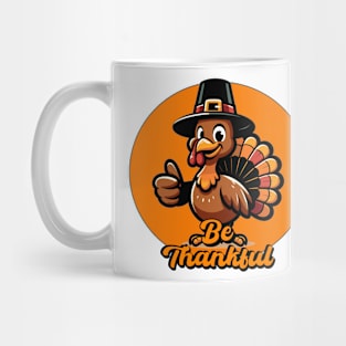 Harvest Joy Turkey Thumbs Up Mug